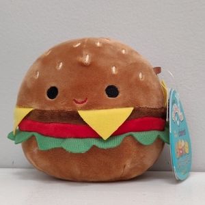NWT Squishmallows Carl the Burger cheeseburger
